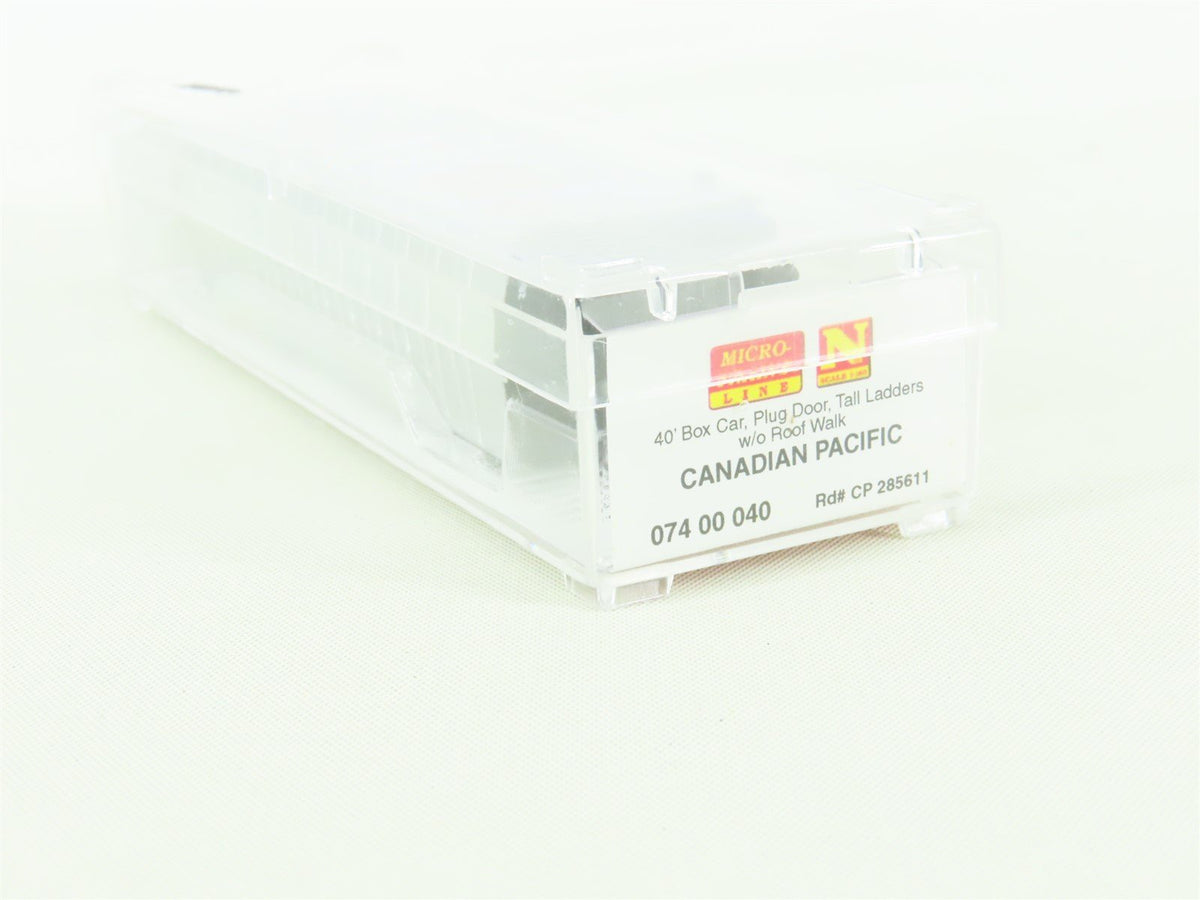 N Scale Micro-Trains MTL 07400040 CP Canadian Pacific Plug Door Box Car #285611