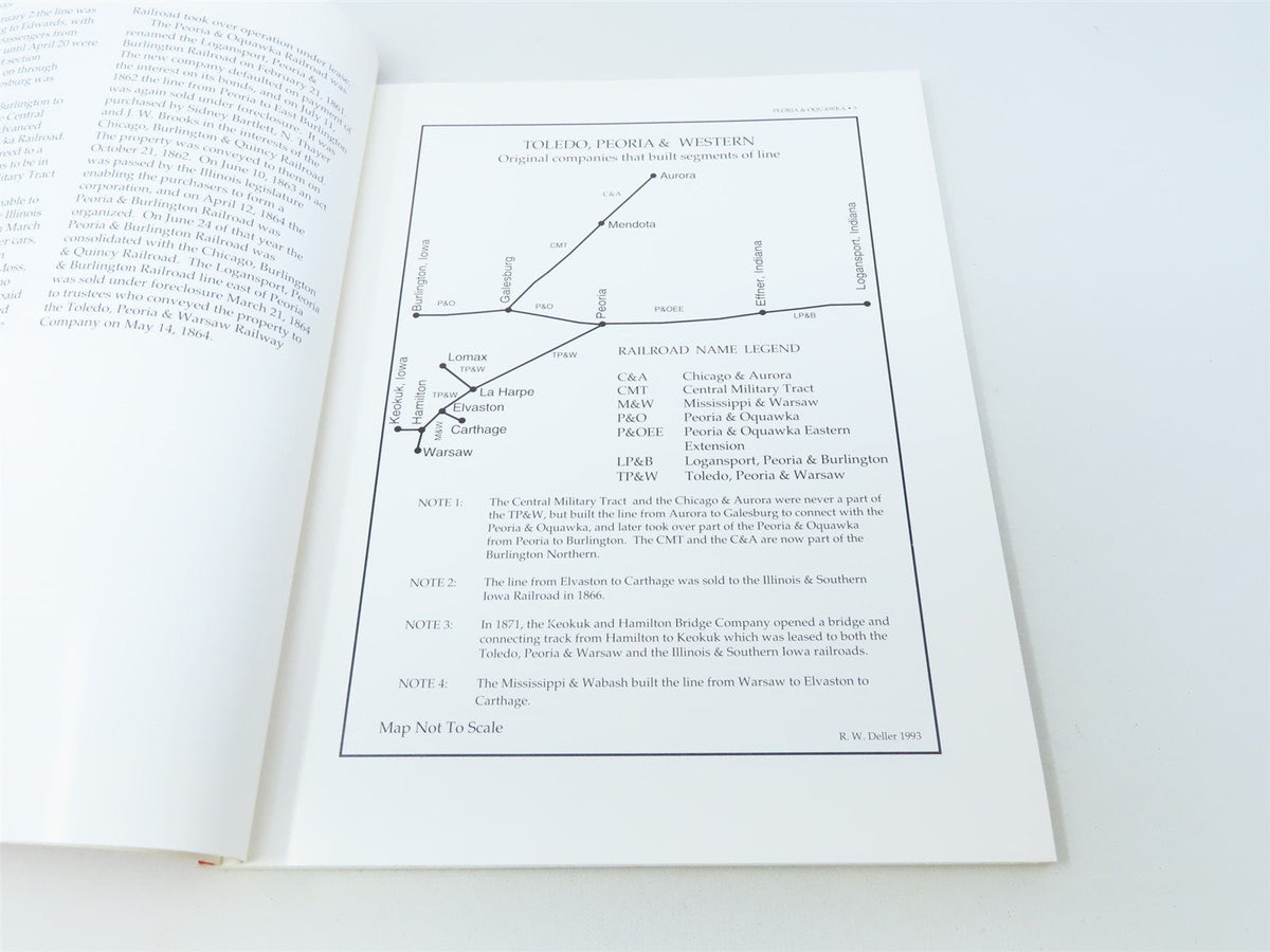 Toledo, Peoria &amp; Western Tried, Proven &amp; Willing by Paul Stringham ©1993 SC Book