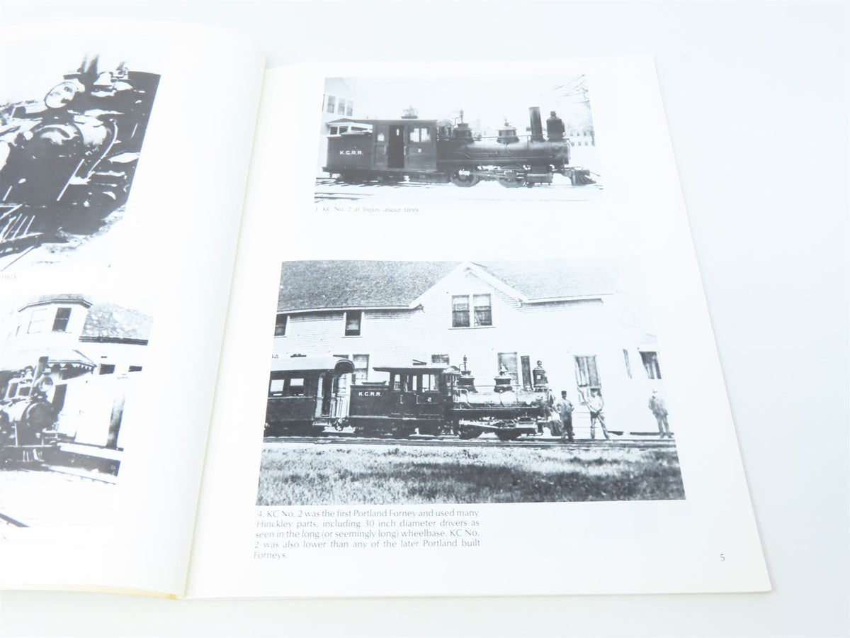 The Kennebec Central &amp; Monson Railroads by Peter S Barney ©1986 SC Book