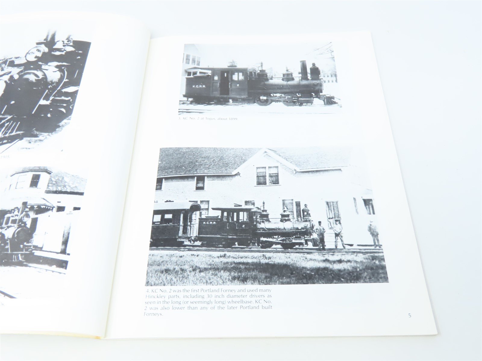 The Kennebec Central & Monson Railroads by Peter S Barney ©1986 SC Book