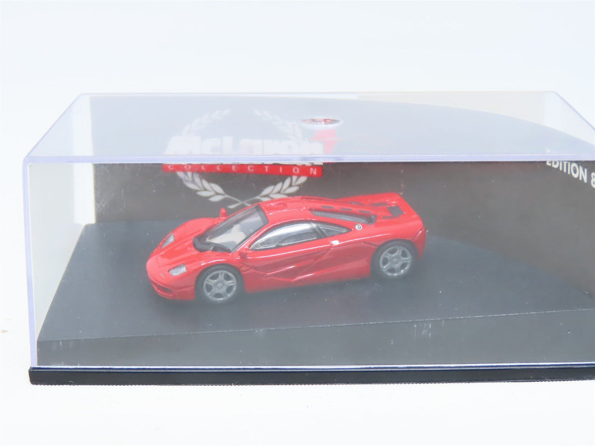 HO 1/87 Scale Paul&#39;s Model Art Die-Cast McLaren F1 Road Car - Red