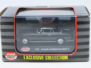 HO Model Power Minis #19482 Black 1956 Lincoln Continental Mark II Coupe
