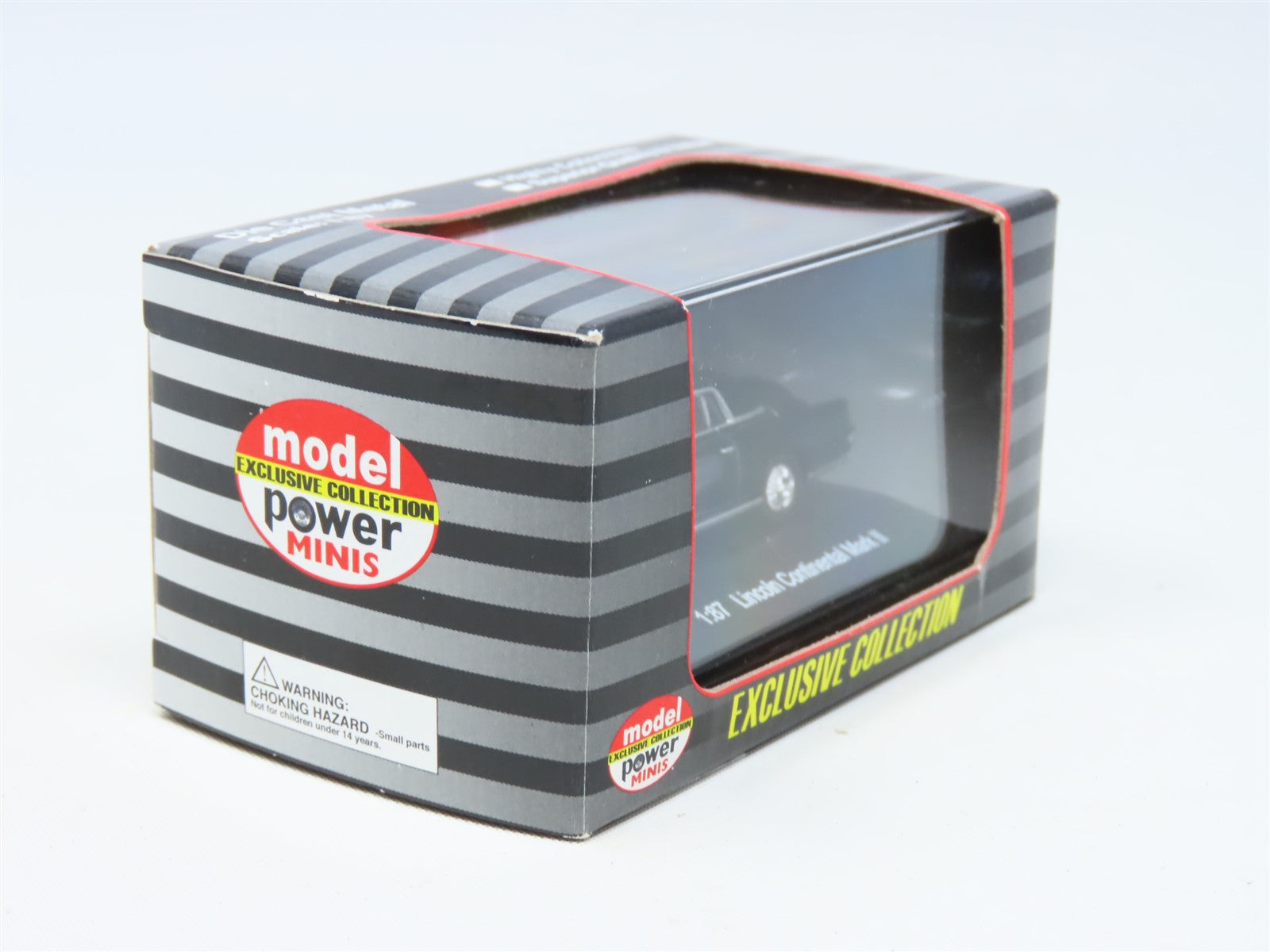 HO Model Power Minis #19482 Black 1956 Lincoln Continental Mark II Coupe