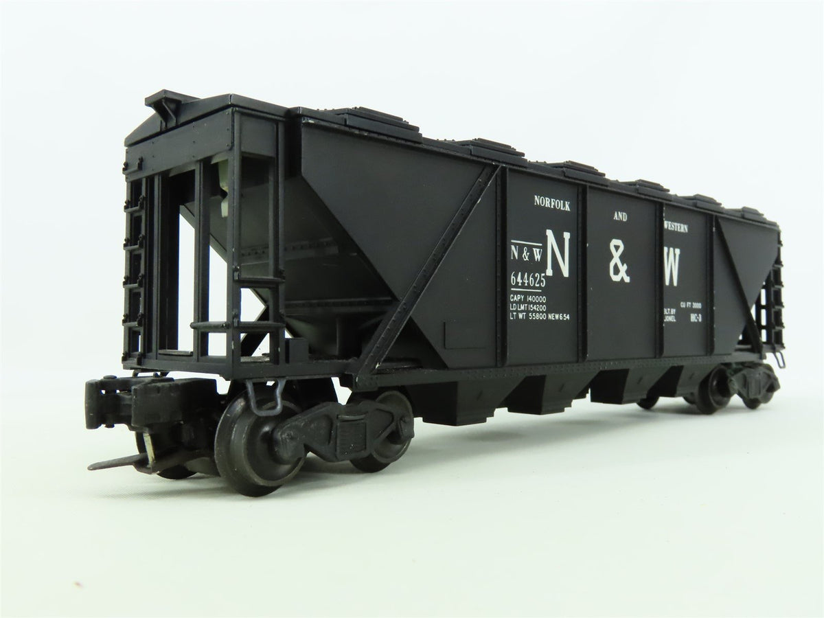 O Gauge 3-Rail Lionel 6446-25 N&amp;W Norfolk &amp; Western 4-Bay Covered Hopper