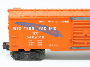 O Lionel 6464-100 (TYPE IIA) 1954 Western Pacific Blue Feather 6464-250 Box RARE