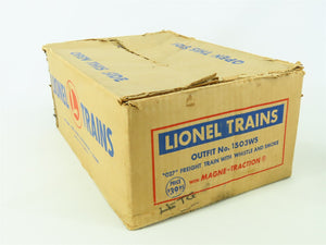 O Gauge 3-Rail Lionel Lines Postwar 1503WS 2055 4-6-4 Steam Freight Train Set