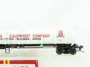 HO Scale Broadway Limited 6109 UTLX Big 3 Industries Cryogenic Tank Car #80023