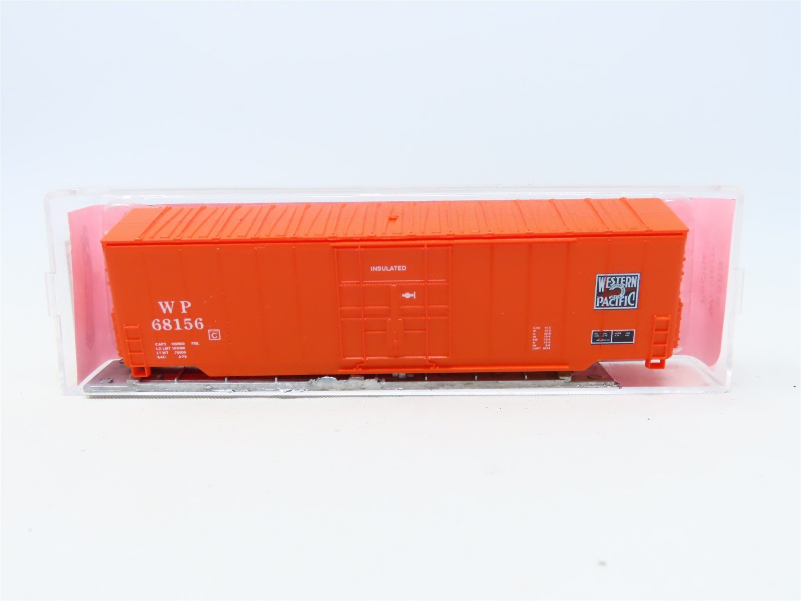 N Scale Roundhouse Kit 8888 WP Western Pacific Box Car #68156