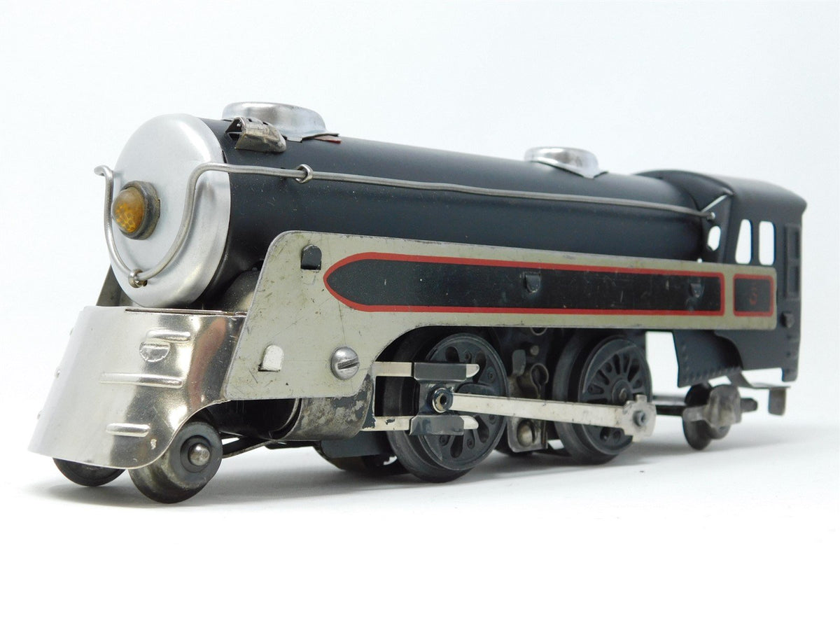 O Gauge 3-Rail Marx NYC New York Central 2-4-2 Steam Locomotive #5