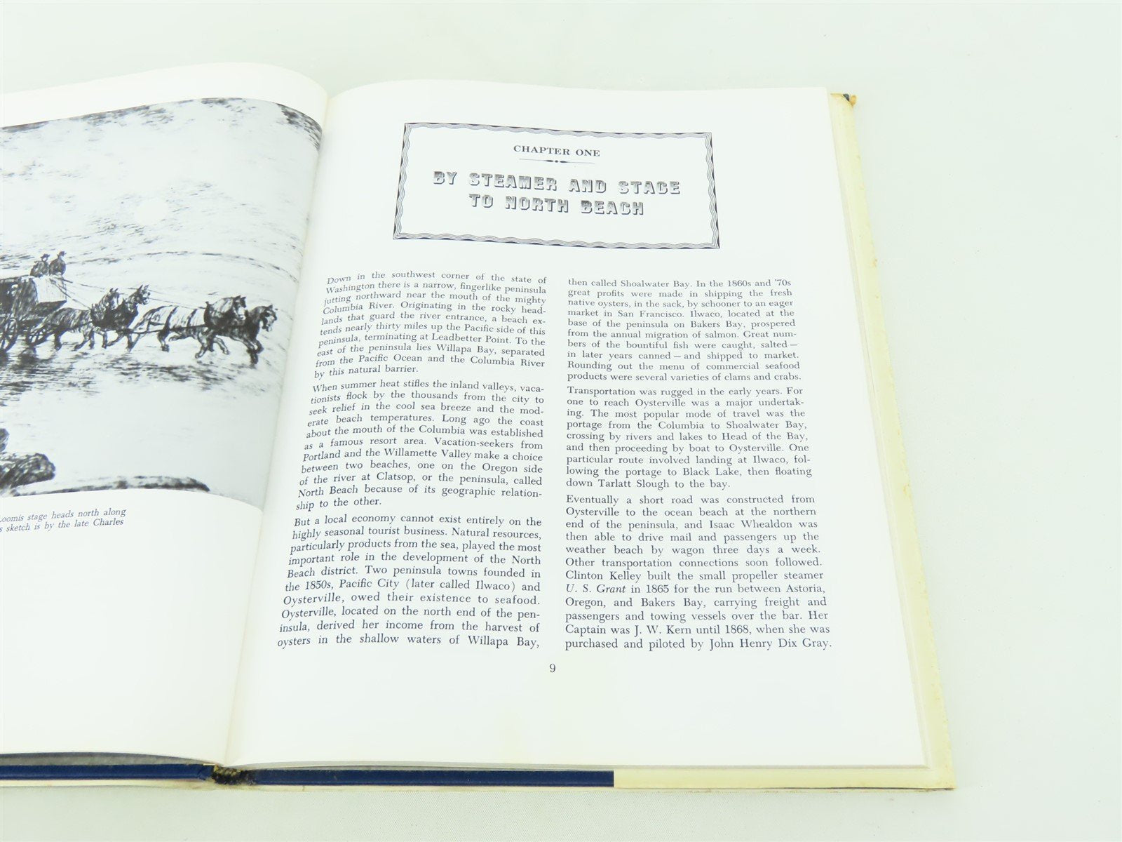 The Railroad That Ran by the Tide by Raymond J. Feagans ©1981 HC Book