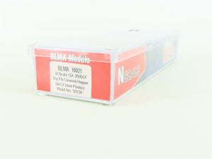 N Scale BLMA Models 16021 GACX Shell Plastics 3-Bay Covered Hopper #50120