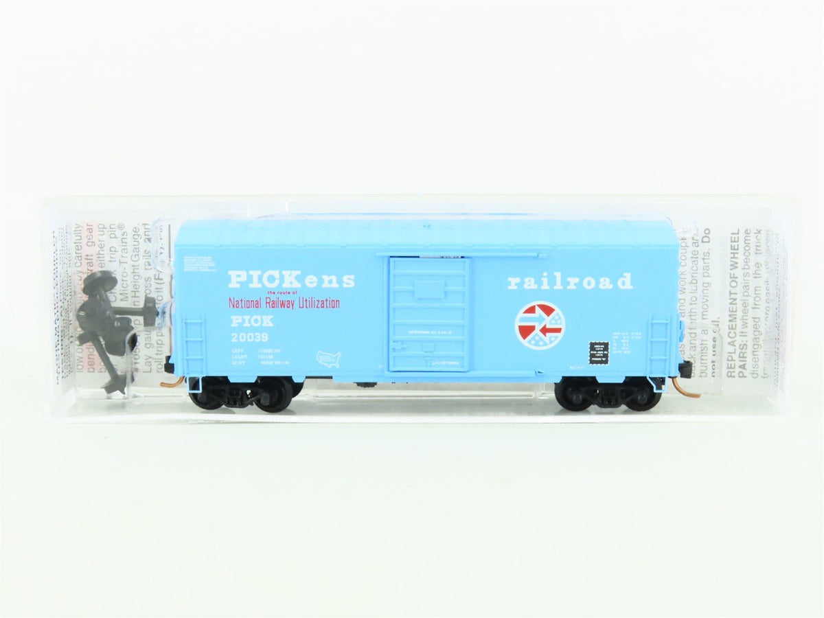 N Scale Micro-Trains MTL 02400140 PICK Pickens Railroad 40&#39; Box Car #20039