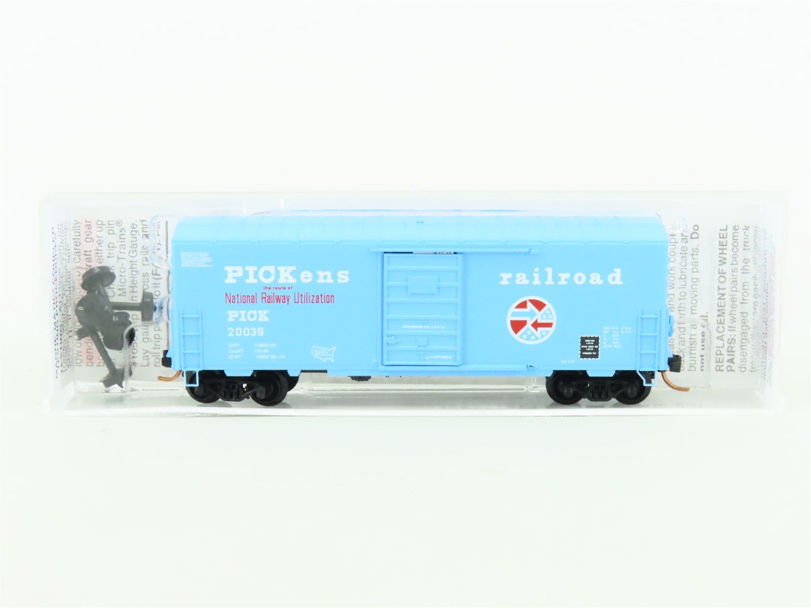 N Scale Micro-Trains MTL 02400140 PICK Pickens Railroad 40' Box Car #20039