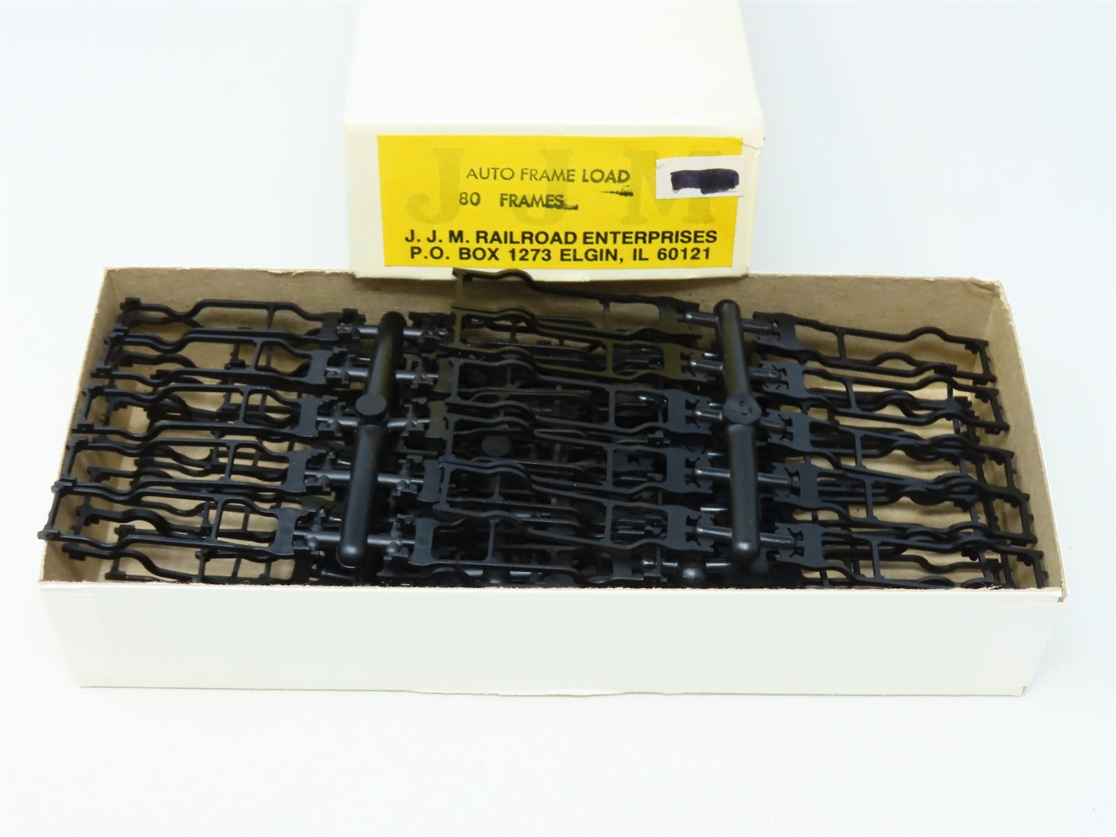 HO 1/87 Scale JJM Auto Frame Load for Flat Cars - 80 Frames