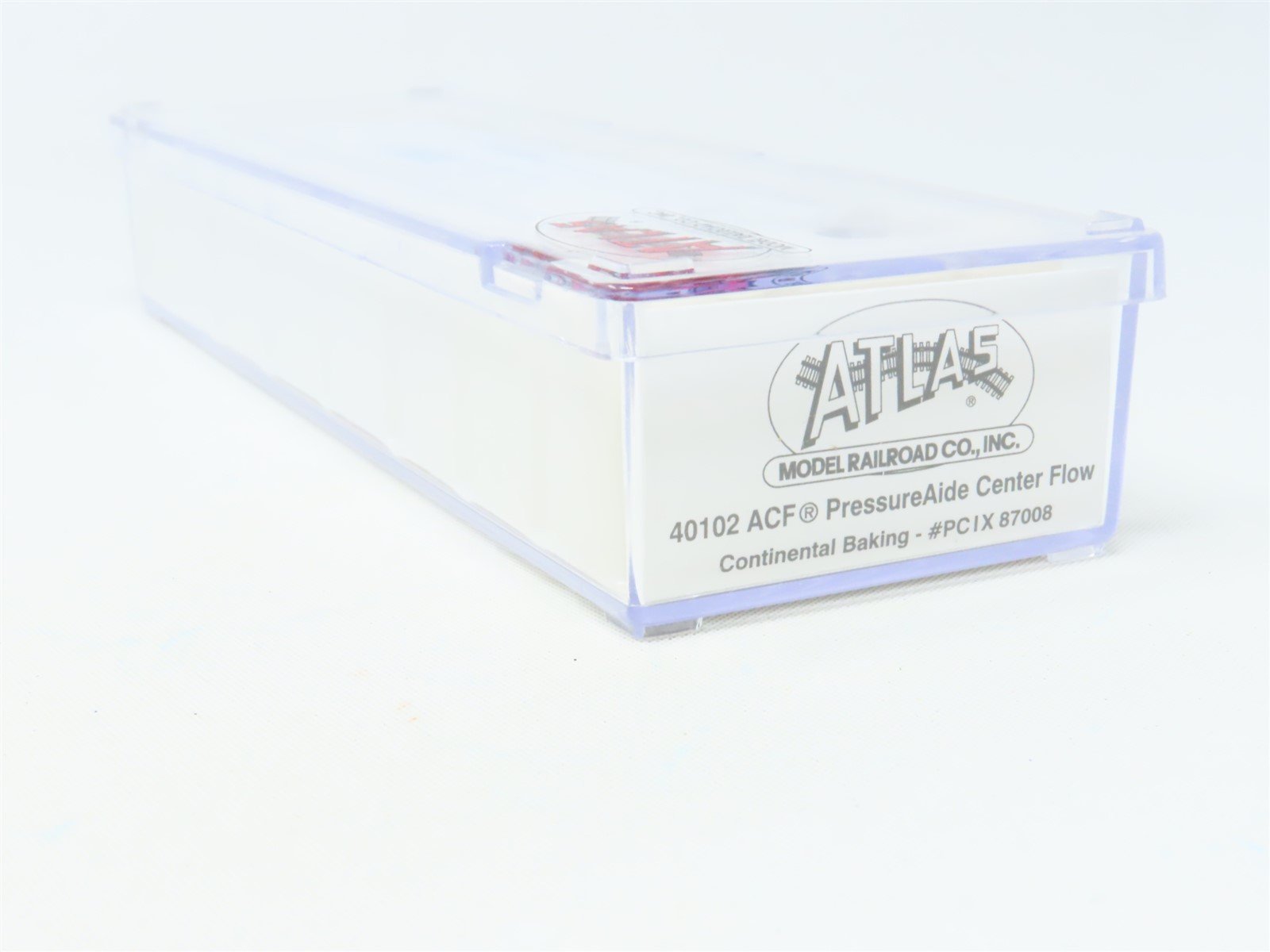 N Scale Atlas 40102 PCIX Continental Baking 4-Bay Covered Hopper #87008