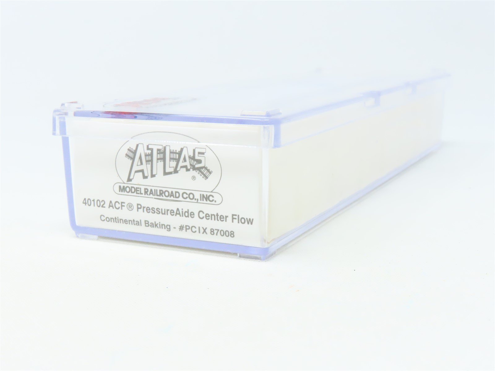 N Scale Atlas 40102 PCIX Continental Baking 4-Bay Covered Hopper #87008