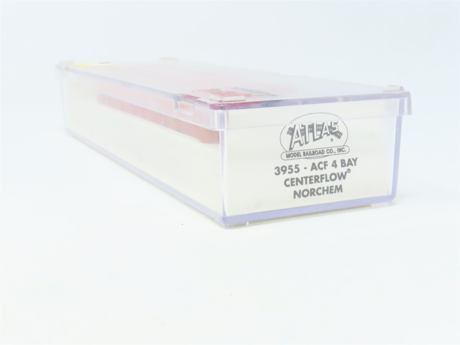 N Scale Atlas 3955 NPCX Norchem 4-Bay Centerflow Covered Hopper #6039