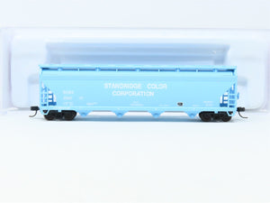 N Scale Atlas Trainman 50003530 SCBX Standridge Color Corp 4-Bay Hopper #5347