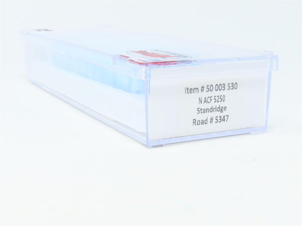 N Scale Atlas Trainman 50003530 SCBX Standridge Color Corp 4-Bay Hopper #5347