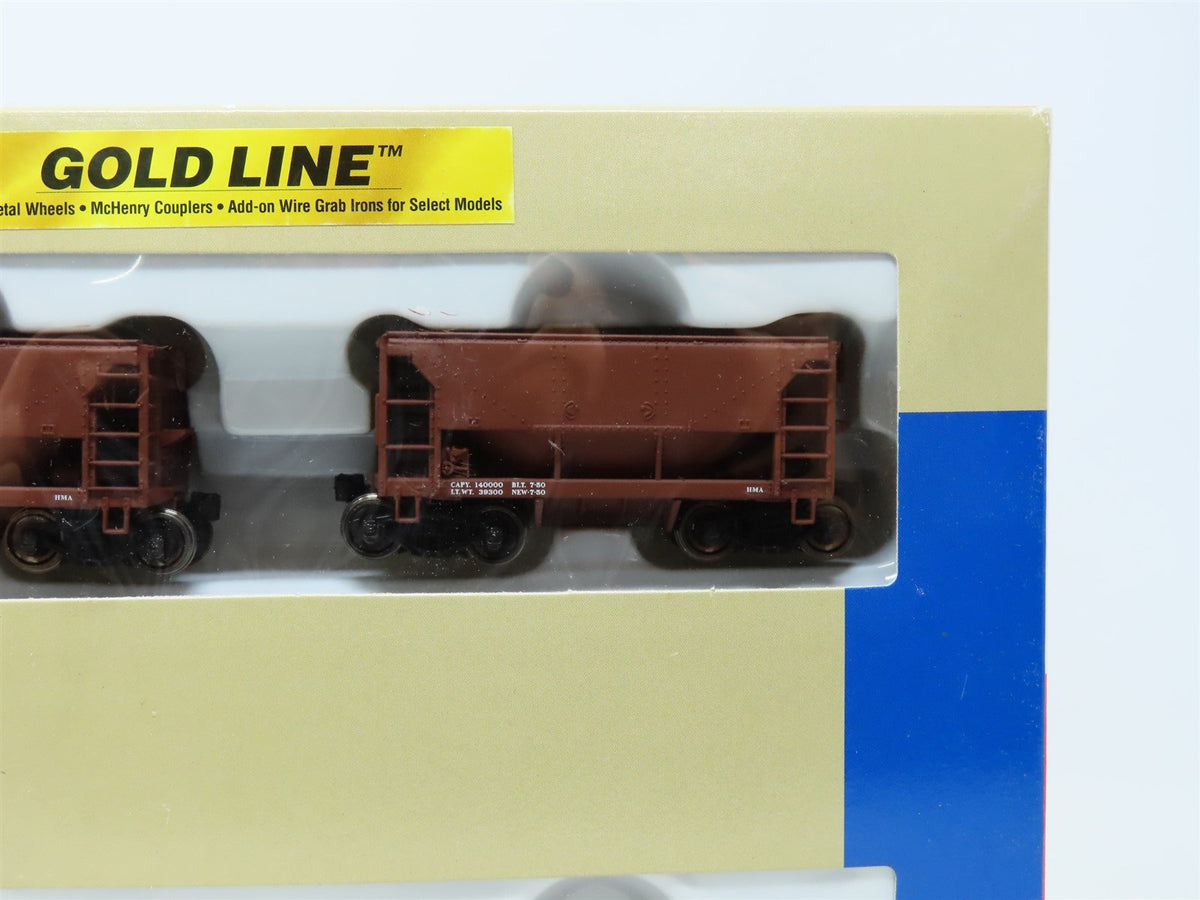 HO Scale Walthers Gold Line 932-4408 Data Only Ore Car Set 4-Pack