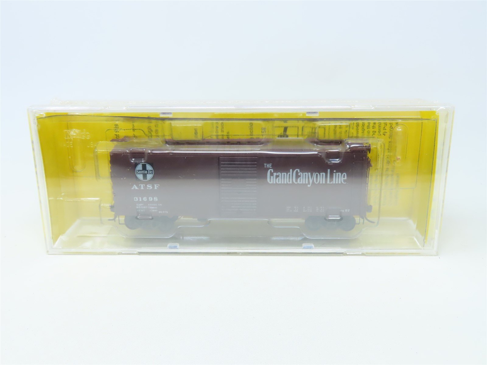 HO Scale Kadee 4018 ATSF Santa Fe "Grand Canyon" 40' Box Car #31698 Sealed