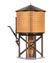 HO Broadway Limited BLI 7910 Operating Water Tower Weathered (Brown) w/ Sound