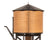 HO Broadway Limited BLI 7910 Operating Water Tower Weathered (Brown) w/ Sound