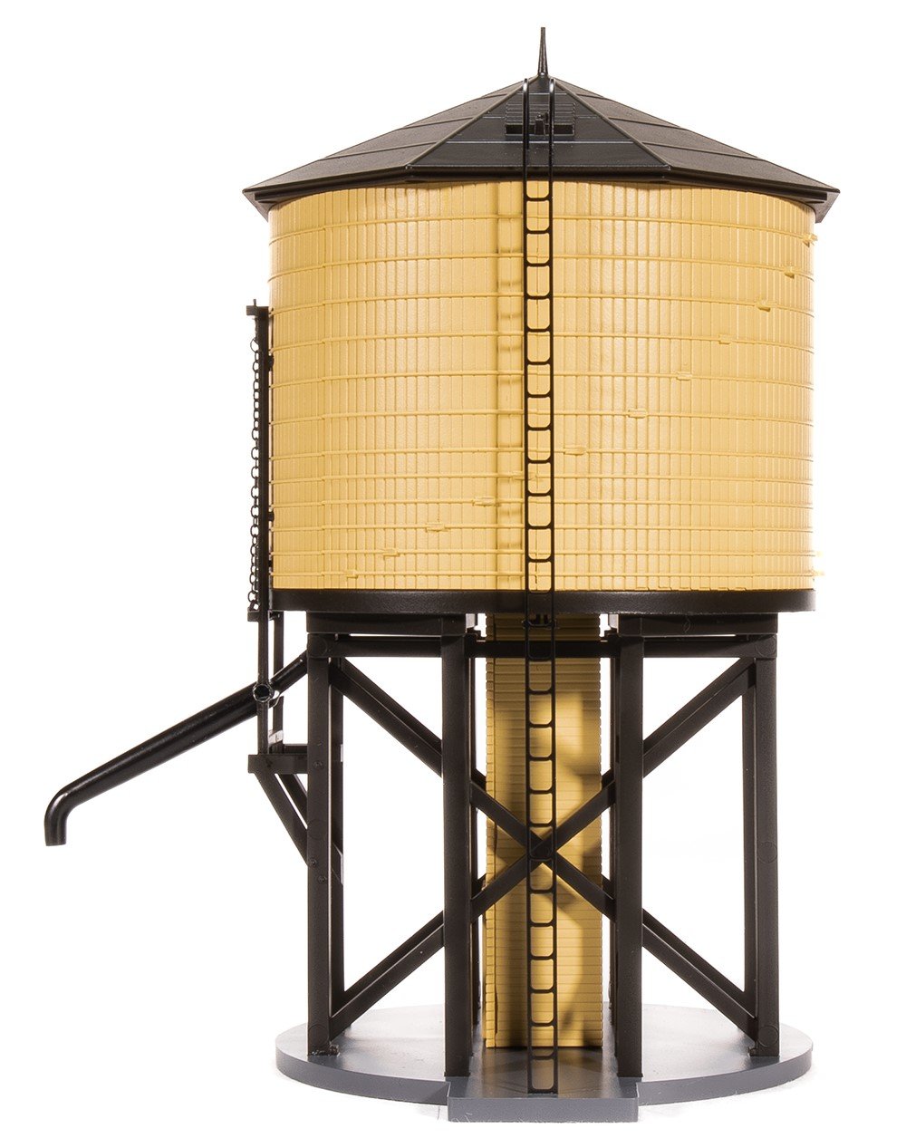 HO Broadway Limited BLI 7913 Unlettered Operating Water Tower (Yellow) w/ Sound