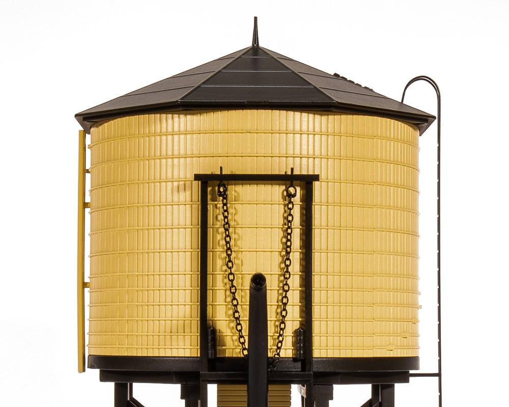 HO Broadway Limited BLI 7913 Unlettered Operating Water Tower (Yellow) w/ Sound