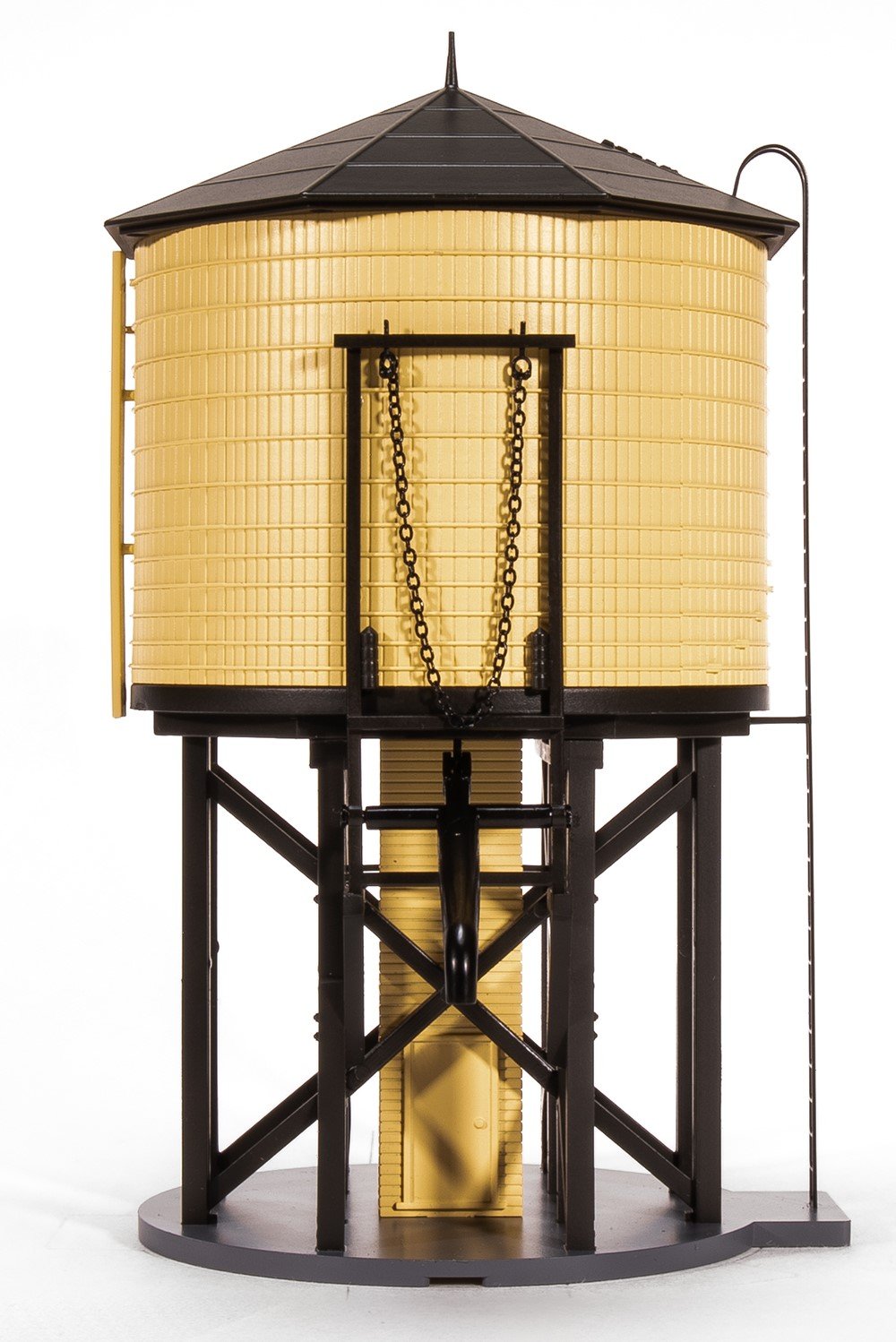 HO Broadway Limited BLI 7913 Unlettered Operating Water Tower (Yellow) w/ Sound