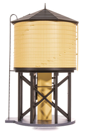 HO Broadway Limited BLI 7913 Unlettered Operating Water Tower (Yellow) w/ Sound