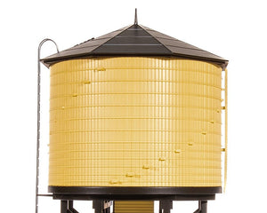 HO Broadway Limited BLI 7913 Unlettered Operating Water Tower (Yellow) w/ Sound