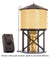 HO Broadway Limited BLI 7913 Unlettered Operating Water Tower (Yellow) w/ Sound