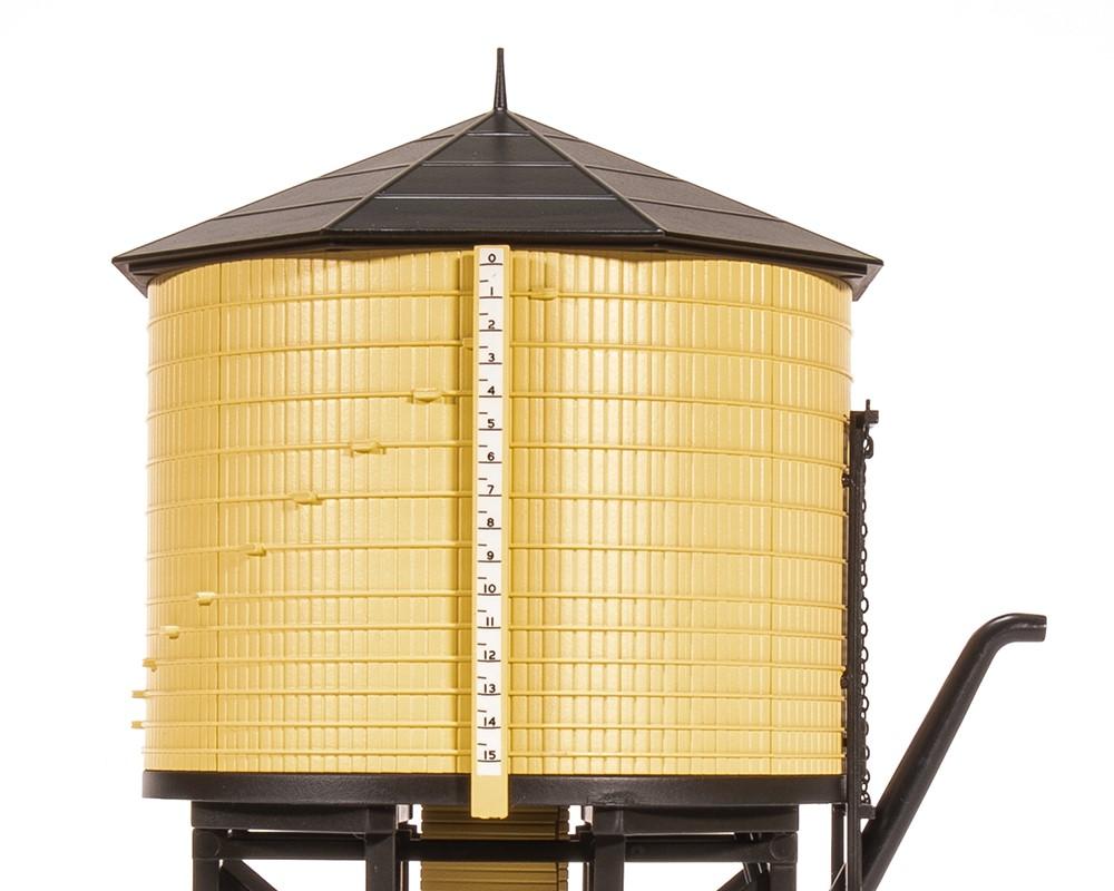 HO Broadway Limited BLI 7913 Unlettered Operating Water Tower (Yellow) w/ Sound