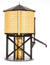 HO Broadway Limited BLI 7913 Unlettered Operating Water Tower (Yellow) w/ Sound