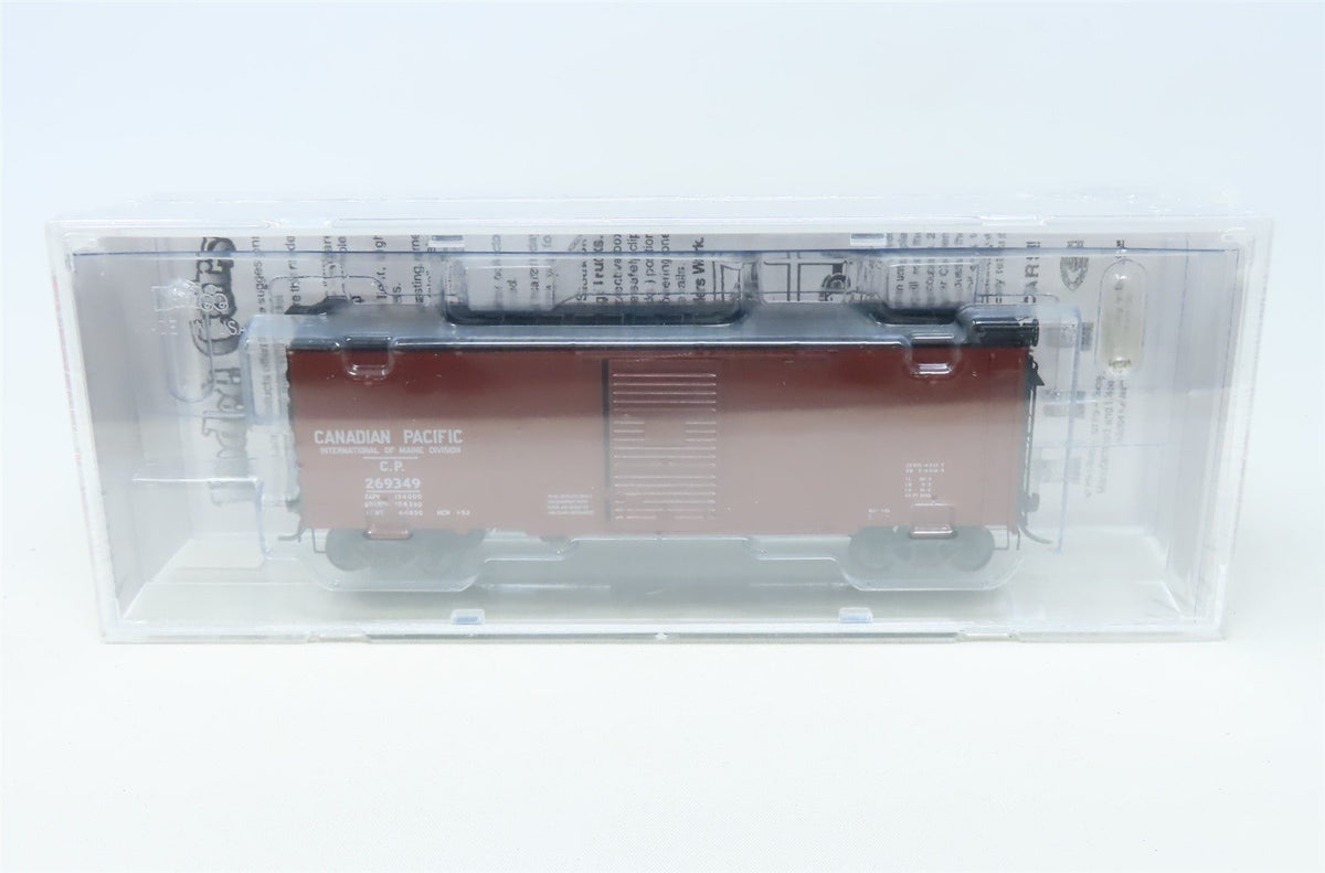 HO Scale Kadee 4011 CP Canadian Pacific 40&#39; Single Door Box Car #269349 Sealed