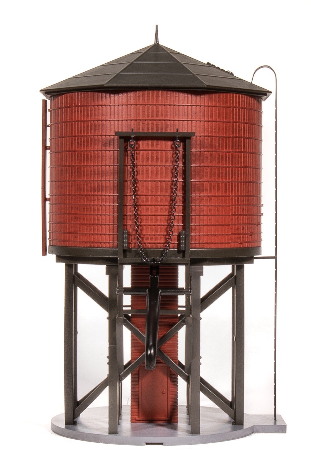 HO Scale Broadway Limited BLI 7916 CB&Q Operating Water Tower Weathered w/ Sound