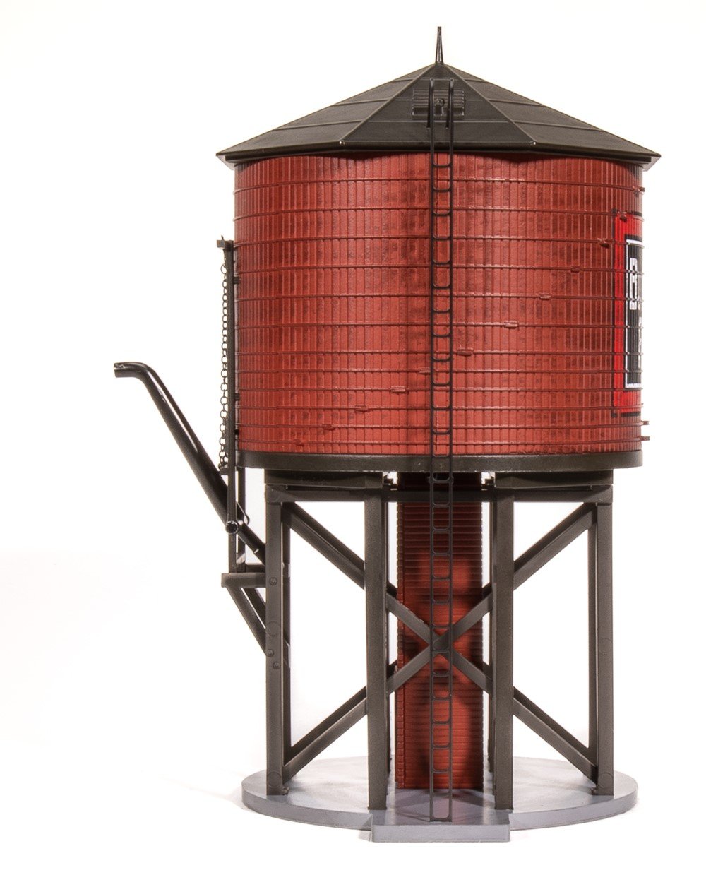 HO Scale Broadway Limited BLI 7916 CB&amp;Q Operating Water Tower Weathered w/ Sound