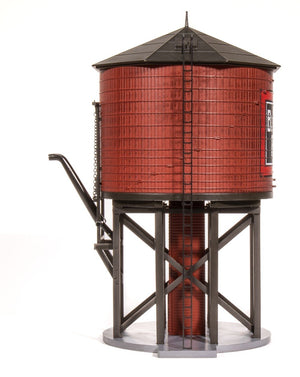 HO Scale Broadway Limited BLI 7916 CB&Q Operating Water Tower Weathered w/ Sound