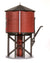 HO Scale Broadway Limited BLI 7916 CB&Q Operating Water Tower Weathered w/ Sound