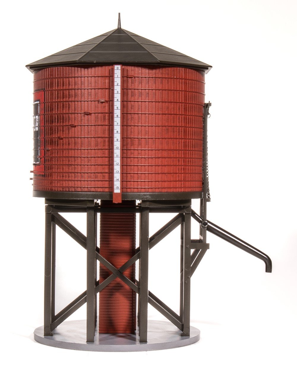 HO Scale Broadway Limited BLI 7916 CB&amp;Q Operating Water Tower Weathered w/ Sound