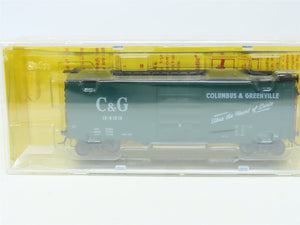 HO Scale Kadee 5258 C&G Columbus & Greenville 40' Steel Box Car #3433 Sealed