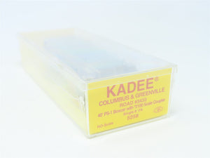 HO Scale Kadee 5258 C&G Columbus & Greenville 40' Steel Box Car #3433 Sealed