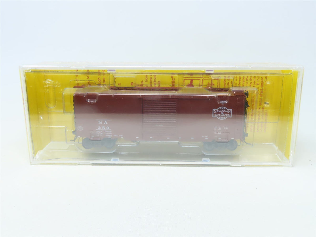 HO Scale Kadee 5259 SA Savannah &amp; Atlanta 40&#39; Single Door Box Car #259 Sealed