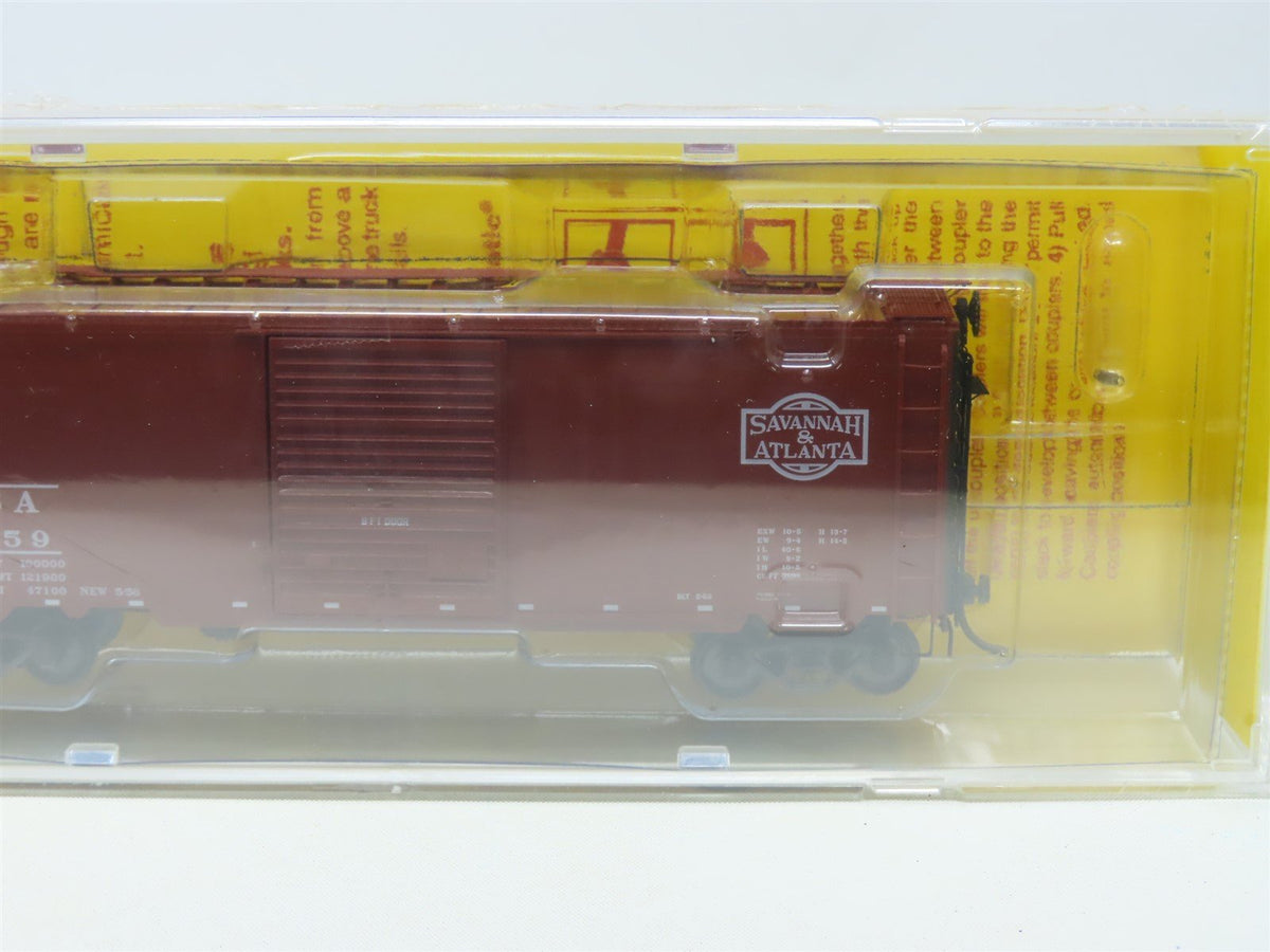 HO Scale Kadee 5259 SA Savannah &amp; Atlanta 40&#39; Single Door Box Car #259 Sealed