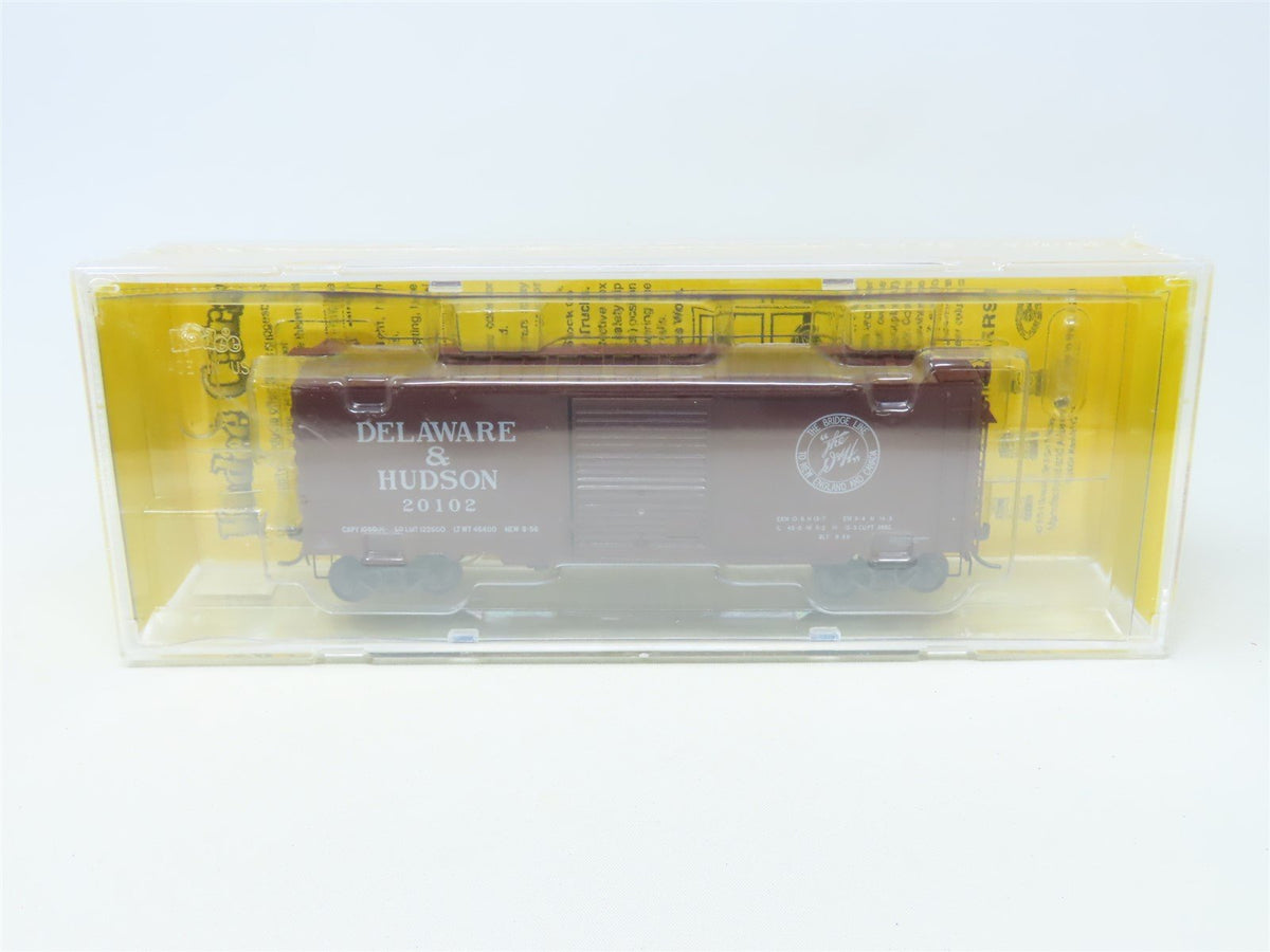 HO Scale Kadee 5261 D&amp;H Delaware &amp; Hudson 40&#39; Single Door Box Car #20102 Sealed