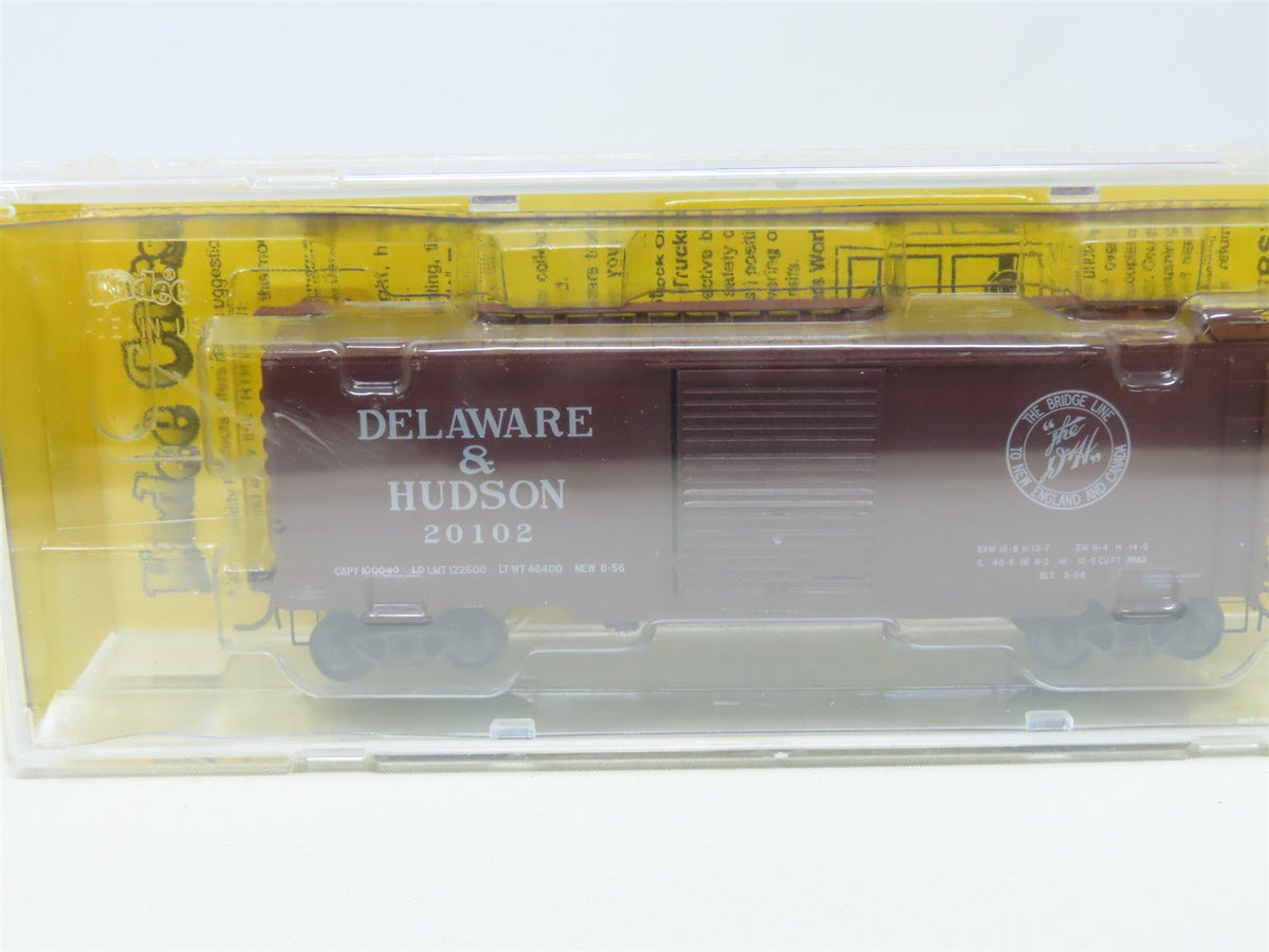 HO Scale Kadee 5261 D&amp;H Delaware &amp; Hudson 40&#39; Single Door Box Car #20102 Sealed