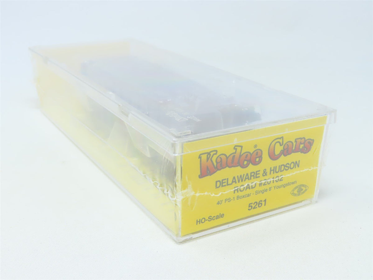 HO Scale Kadee 5261 D&amp;H Delaware &amp; Hudson 40&#39; Single Door Box Car #20102 Sealed