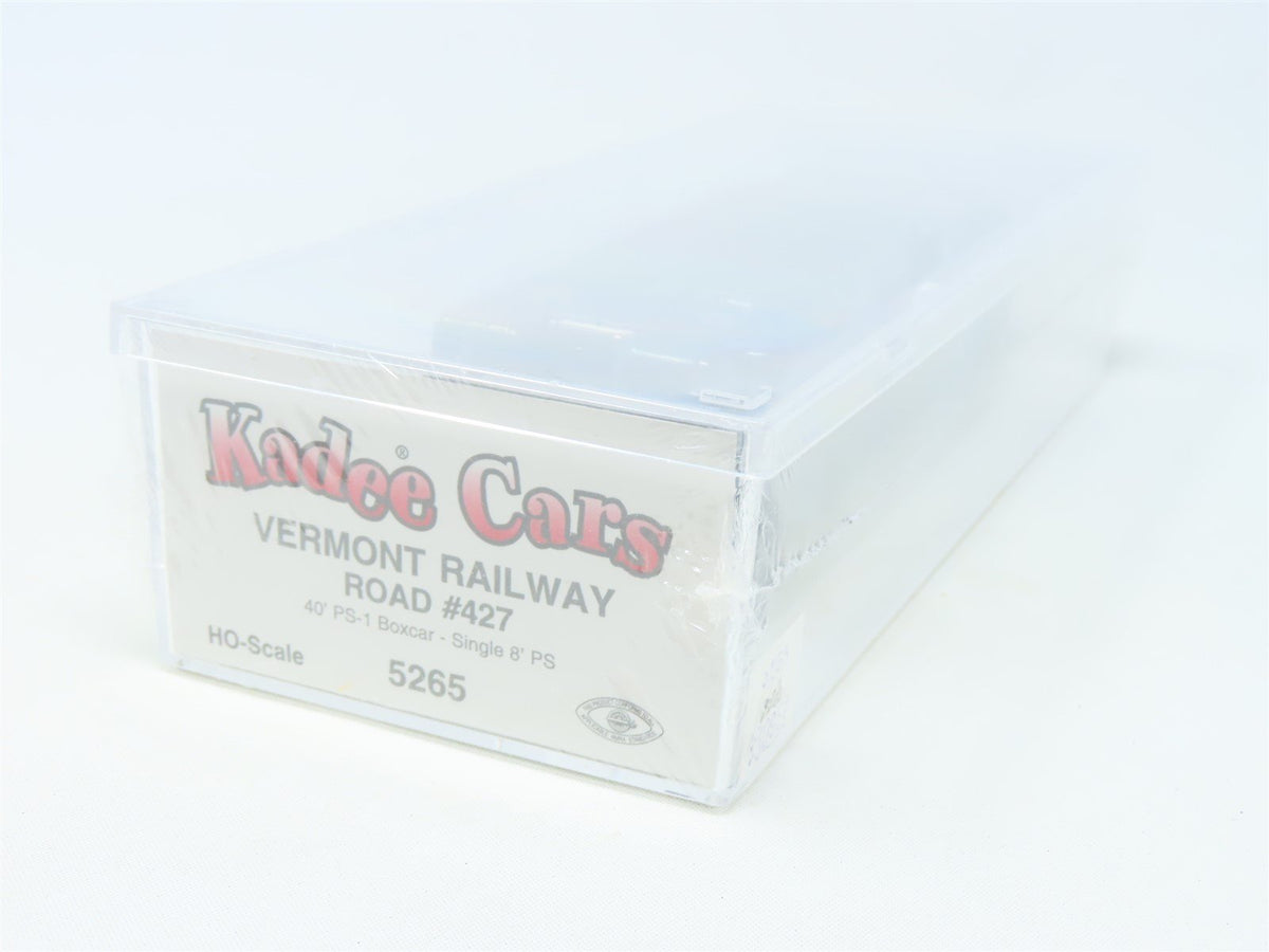 HO Scale Kadee 5265 VTR Vermont Railway 40&#39; Single Door Box Car #427 Sealed