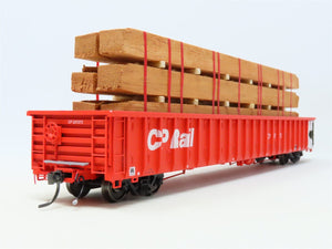 HO Scale ExactRail #EPS-90100-12 CP Rail 65' Mill Gondola w/ Custom Load #337272